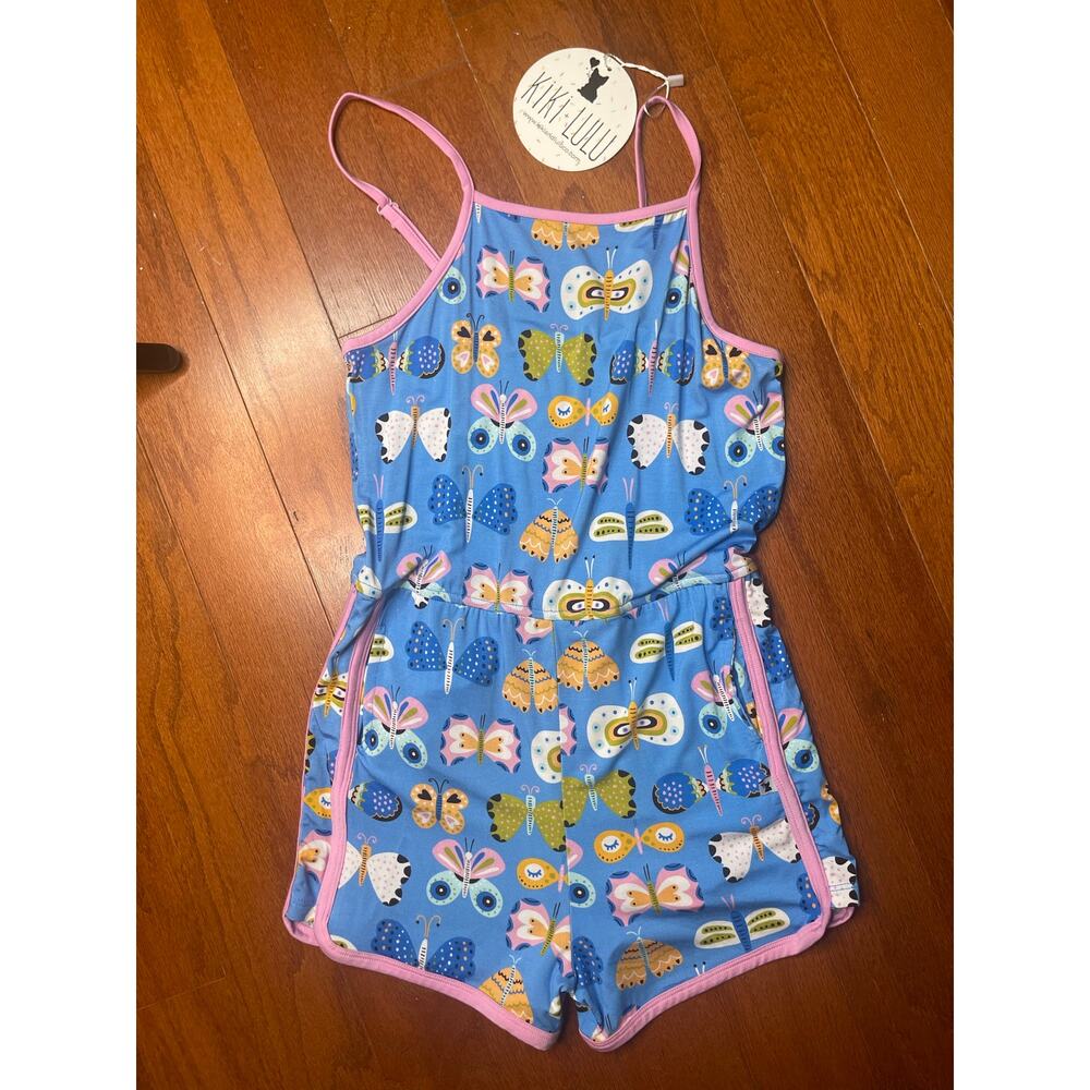 7/8 Kiki + Lulu Butterfly Bamboo Romper